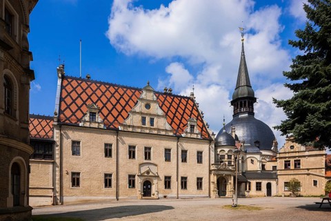 Schönfeld Castle near Grossenhain