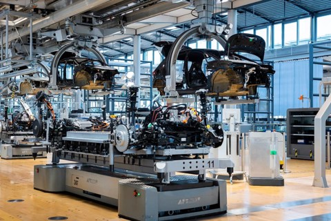 Volkswagen has been producing the all-electric ID.3 at the Transparent Factory in Dresden since the