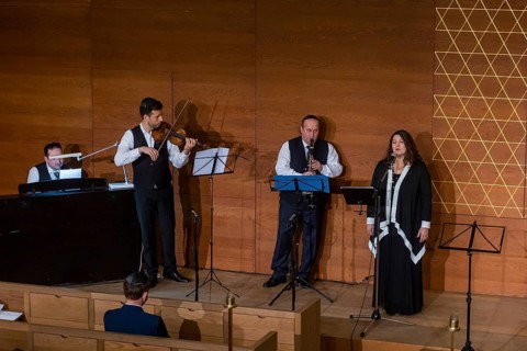 Ceremony 20th anniversary of the consecration of the New Synagogue Dresden