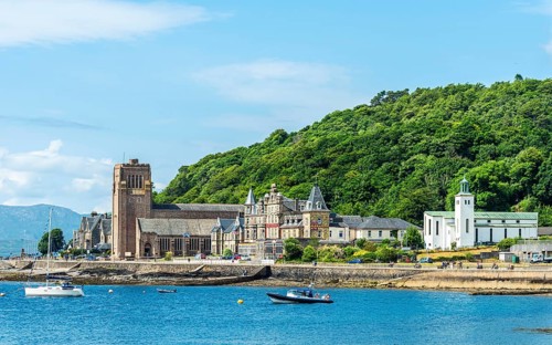 Oban Bay and Marina, Oban, Argyll and Bute, Scotland, UK