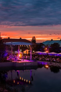 The Seebühne Dresden a new place for art, culture and enjoyment. On the Seebühne in the