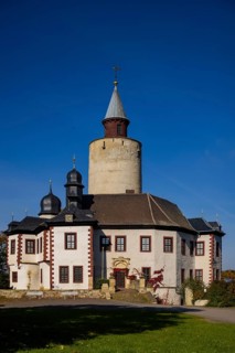 Posterstein Castle, which is over 800 years old, is located in the border triangle of Thuringia,