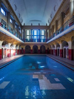 The Stadtbad is a building that was used as an indoor swimming pool for 88 years in the northern