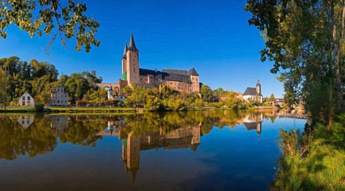 Rochlitz Castle on the Zwickauer Mulde