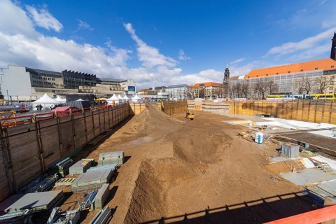 Laying of the foundation stone for the new administration centre