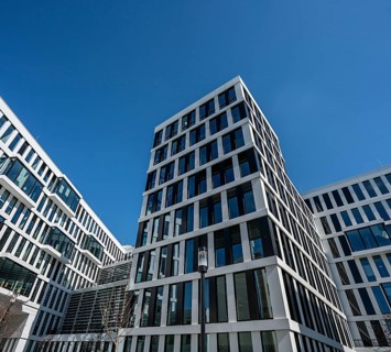 New buildings and housing at Anhalter Bahnhof, Berlin-Kreuzberg, Germany, Europe