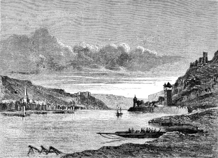 St. Goar and St. Goarshausen, Rhine, Romantic Rhine Valley, World Heritage Cultural Landscape Upper