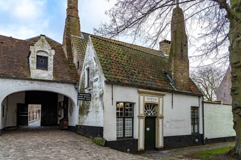 Museum of the Beguinage in Bruges, Belgium, Europe