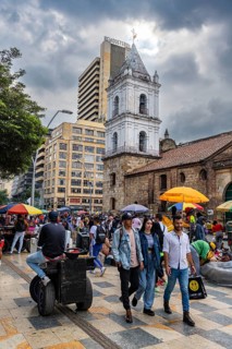 San Francisco church, Bogota, Colombia, South America