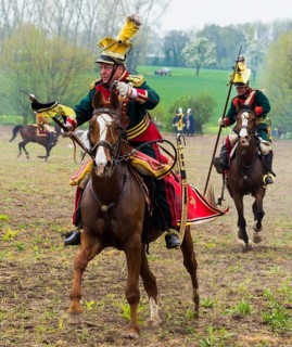Battle re-enactment Grossgörschen