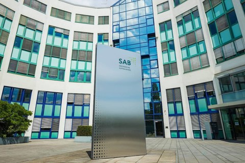 The Sächsische Aufbaubank - Förderbank -, or SAB for short, was founded in 1991 and is the state