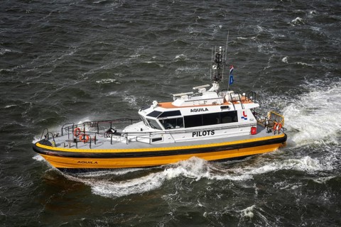 Pilot Vessel (Aquila) Pilots operating in the North Sea, North Holland, Netherlands