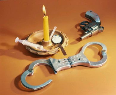 DEU, Germany: The historical slides from the times 80-90s . a.o. symbolic image. Drug crime.80s,