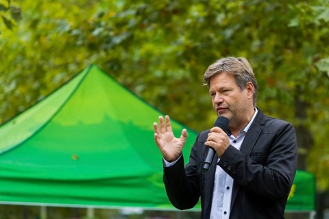 Robert Habeck is a German politician and writer. He has been the federal leader of the Bündnis 90
