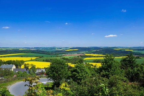 View from Augustusburg Castle