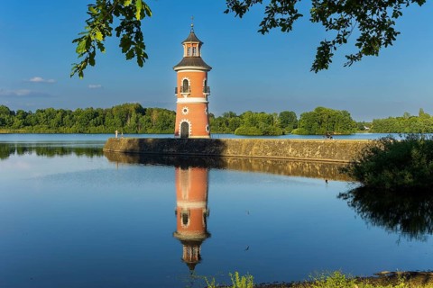 Lighthouse at the Fasanenschlösschen in Moritzburg