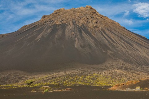 Vulcano on Fogo. Cabo Verde. Africa