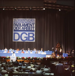 DEU, Germany: The historical slides from the times 80-90s events and persons from politics,