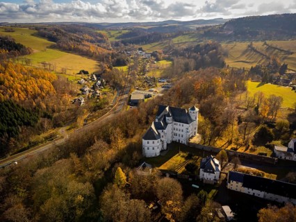 Bärenstein Castle in the Eastern Ore Mountains