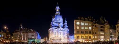 21st Christmas Vespers in front of the Church of Our Lady