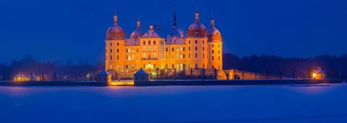Moritzburg Baroque Palace in Winter