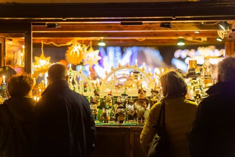 Neustädter Markt is home to one of Dresden's alternative Christmas markets