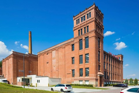 Flöha's new town centre is currently being built on the site of the former cotton mill. In the