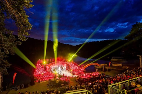 Lake stage Kriebstein