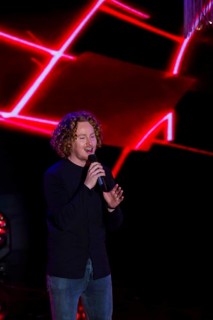 Christmas with us with Kim Fisher, dress rehearsal, Michael Schulte