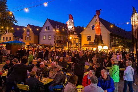 Autumn and wine festival in Altkötzschenbroda