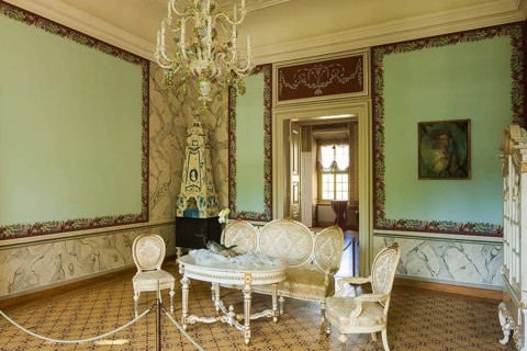 Baroque Rammenau Castle, Rammenau Castle in Rammenau near Bischofswerda in the district of Bautzen