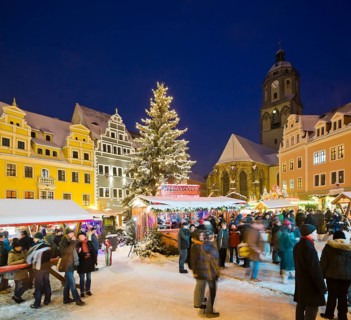 (Copyright Â© Sylvio Dittrich +49 1772156417) Christmas market in Meissen