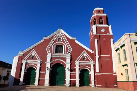 Republic of Colombia, Colombia, Departament Bolivar, City of Mompos, Santa Cruz de Mompox, Iglesia