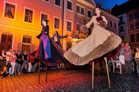 Viathea, street theatre festival in Görlitz