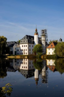 Blankenhain Castle in Blankenhain near Crimmitschau was once part of a knight's estate and,