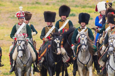 Re-enactment of the Battle of the Nations
