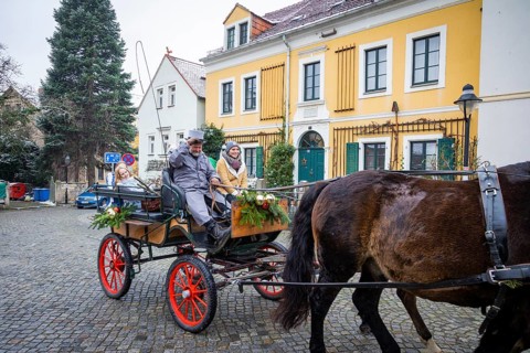 The Elbhangfest Christmas market on Körnerplatz is still an insider's tip in Dresden's Christmas