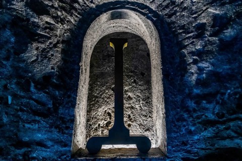 Salt cathedral of Zipaquira, Colombia, South America