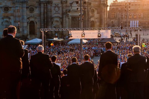Choir concert of the Dresden Music Festival