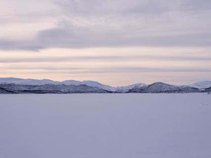 Lower Kilpisjärvi at dusk
