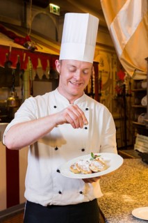 Saxon curd cheese dumplings