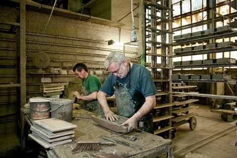 Brick production at Ziegelwerk Klaus Huber GmbH