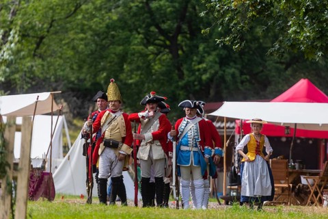 Battle reenactment