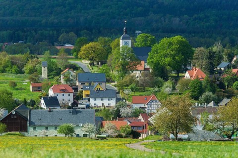 Village view Reinhardtsgrimma