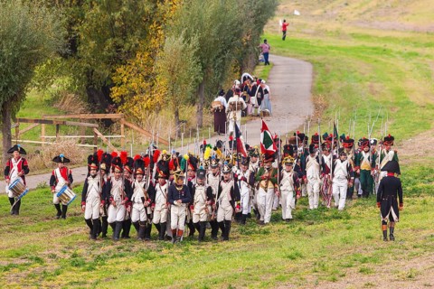 Re-enactment of the Battle of the Nations