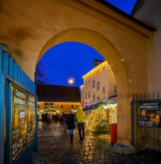 The Riesa Monastery Christmas, the Riesa Christmas market. The Riesa Christmas market took place