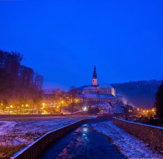 Weesenstein Castle in Winter