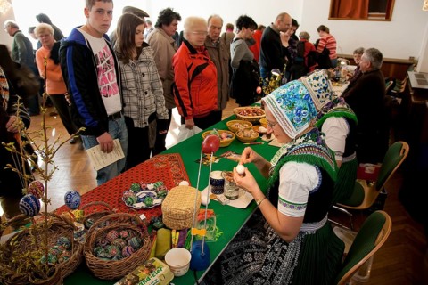 Easter egg market in Bautzen