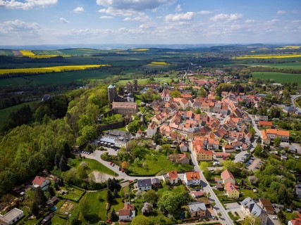 Stolpen Castle, which in its history was converted from a hilltop castle to a palace and later used