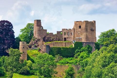 Frauenstein castle ruins
